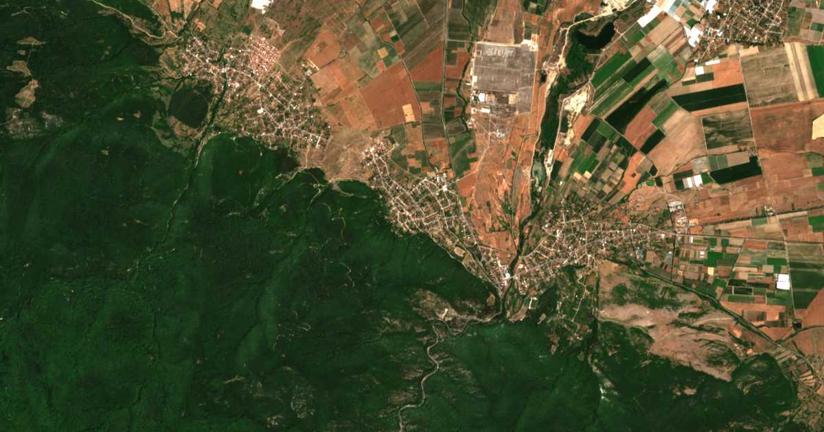 Satellitenkarte von Varvara