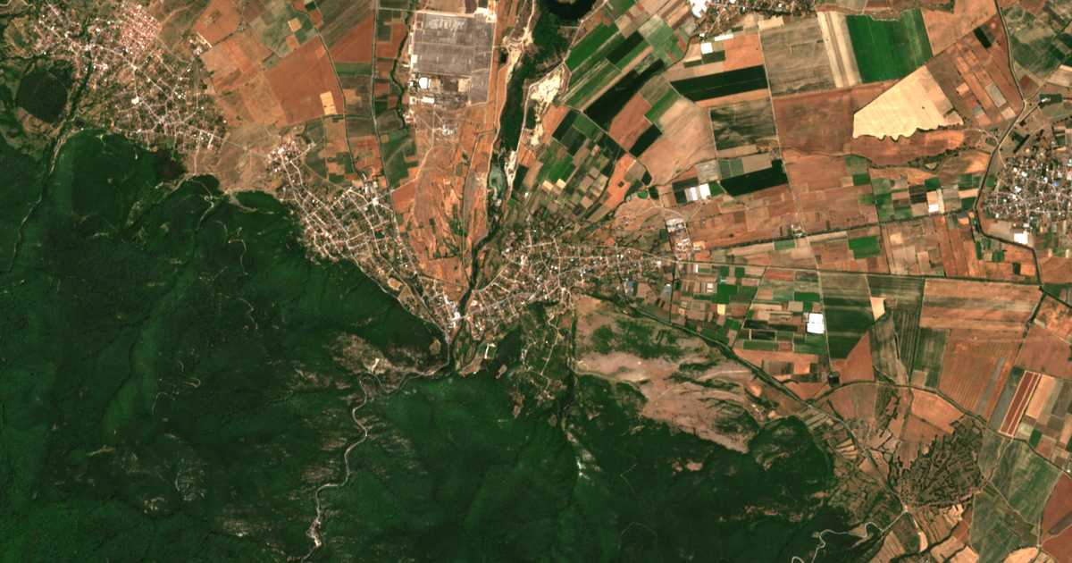 Satellitenkarte von Vetren Dol