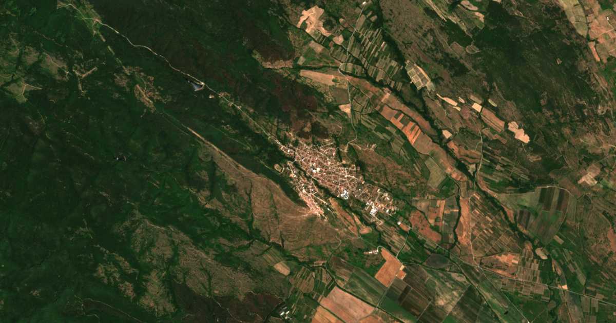 Satellitenkarte von Wetren
