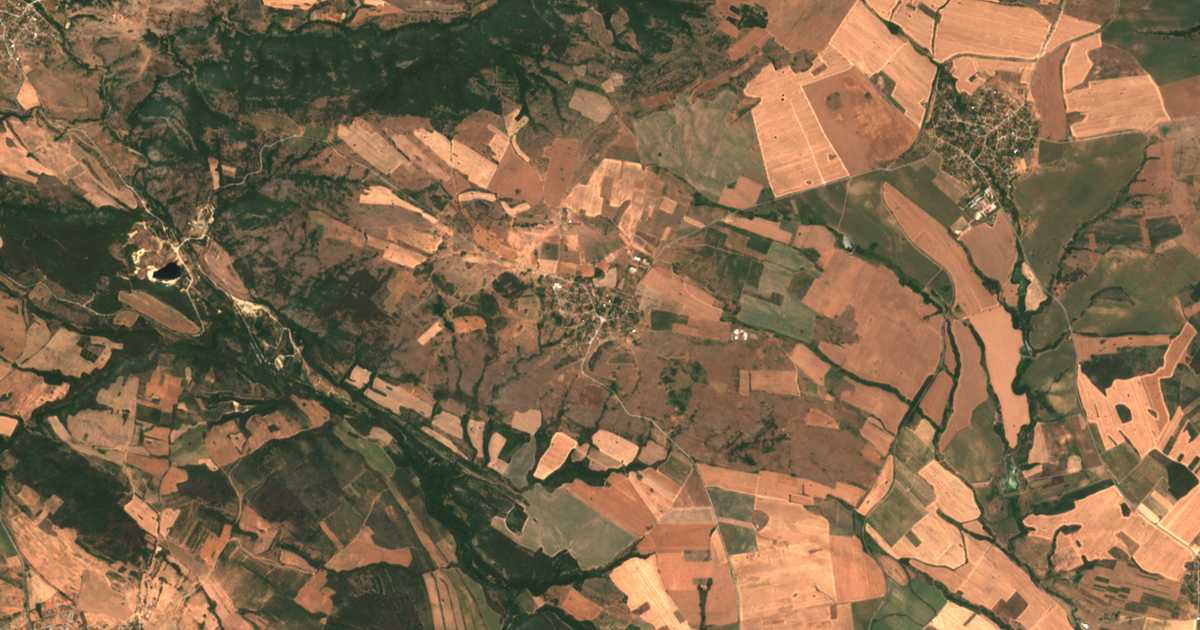 Satellitenkarte von Svoboda