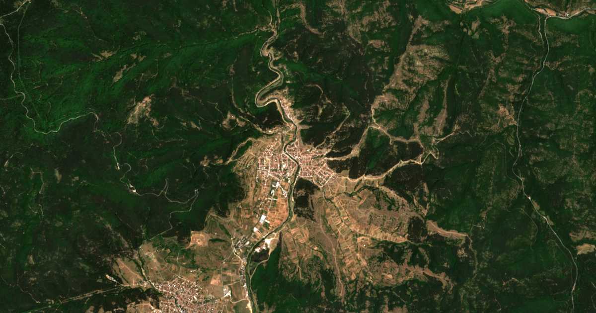 Satellitenkarte von Draginovo
