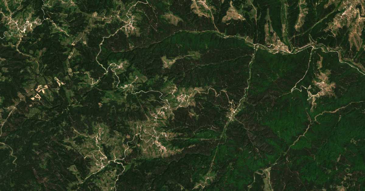Satellitenkarte von Gorna Dǎbeva