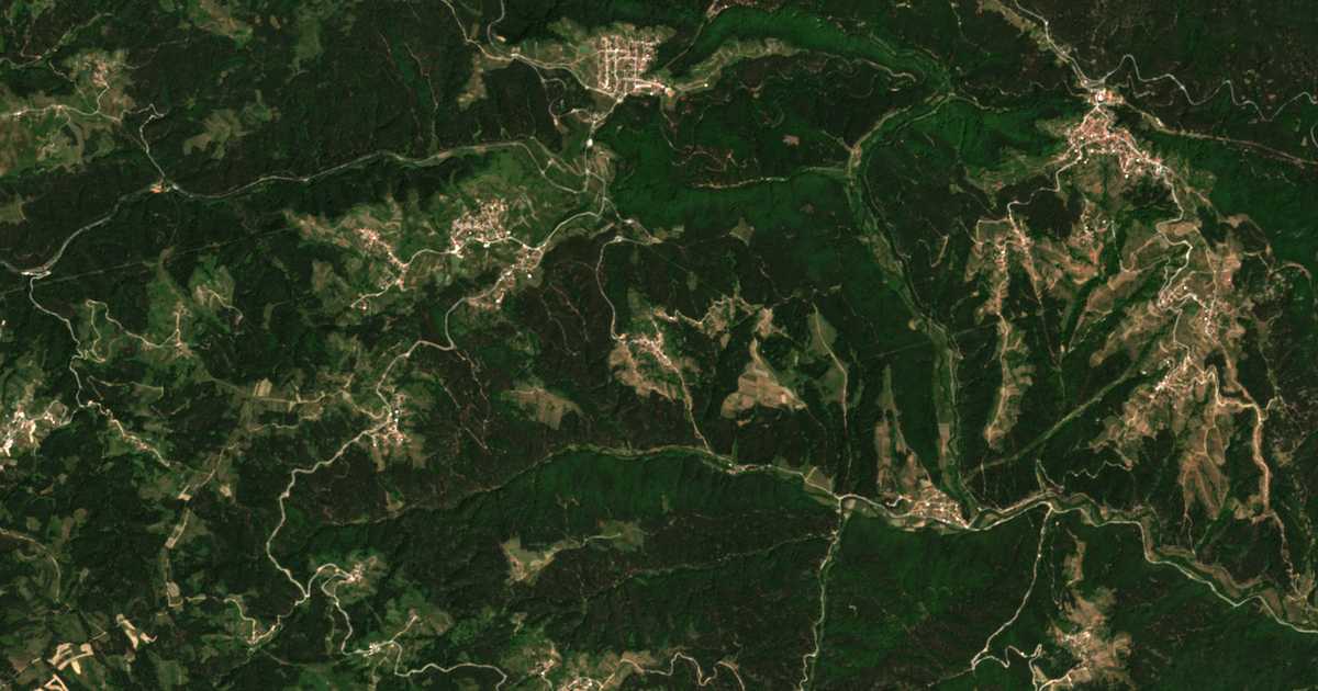 Satellitenkarte von Kandovi