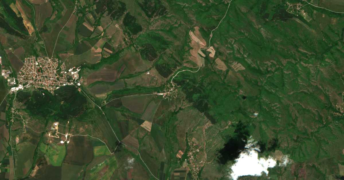 Satellitenkarte von Babica