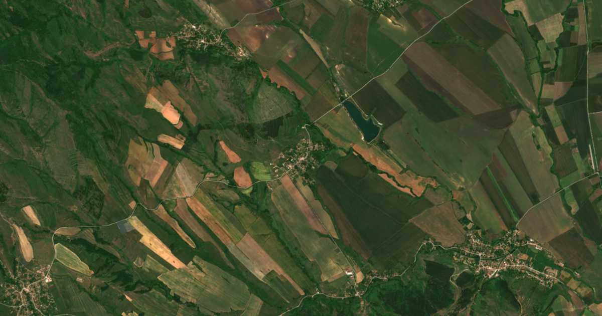 Satellitenkarte von Begunovci