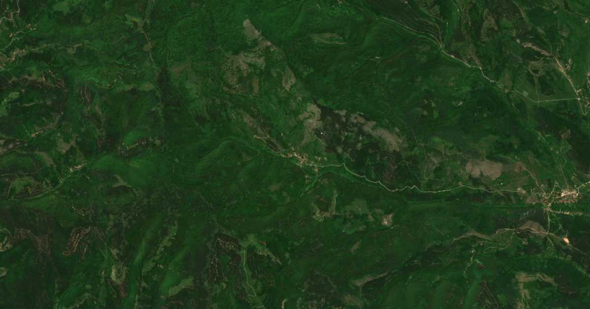 Satellitenkarte von Gorna Sekirna