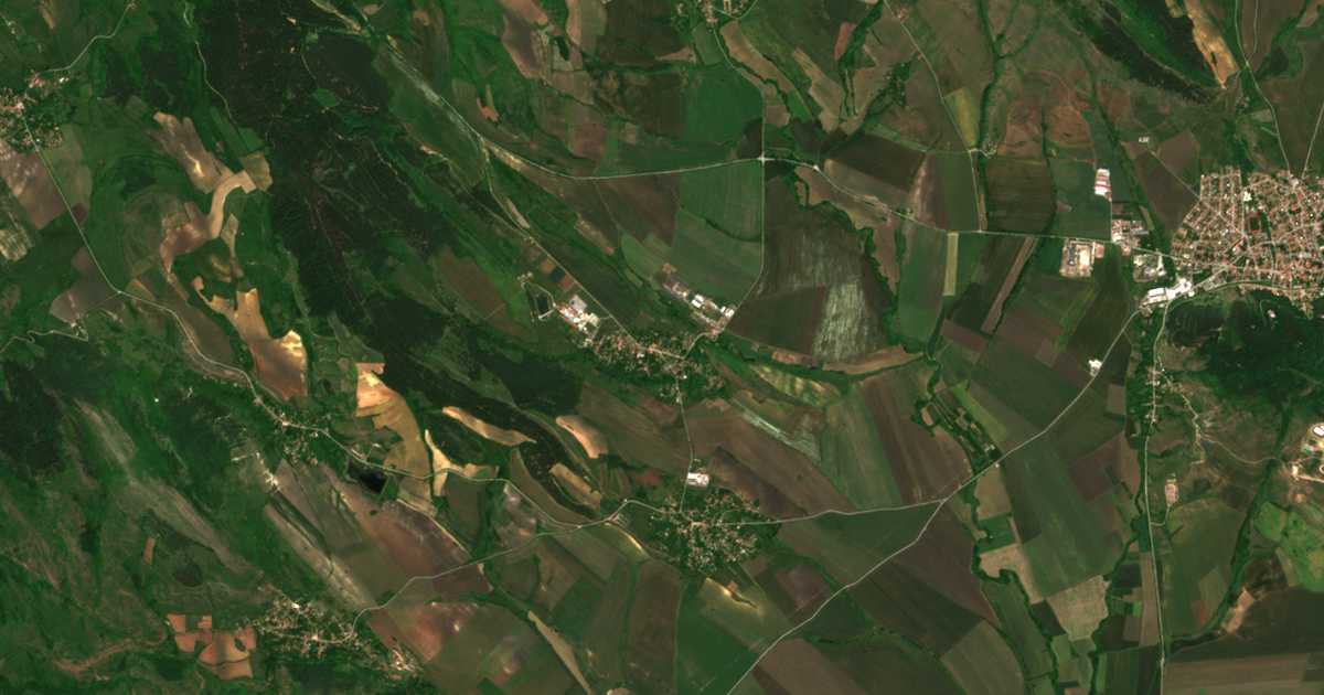 Satellitenkarte von Konska