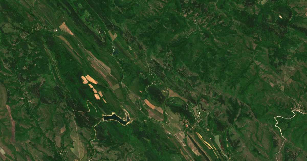 Satellitenkarte von Krasava
