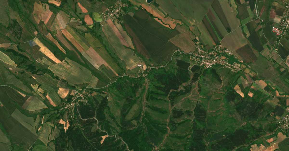 Satellitenkarte von Nepraznenci