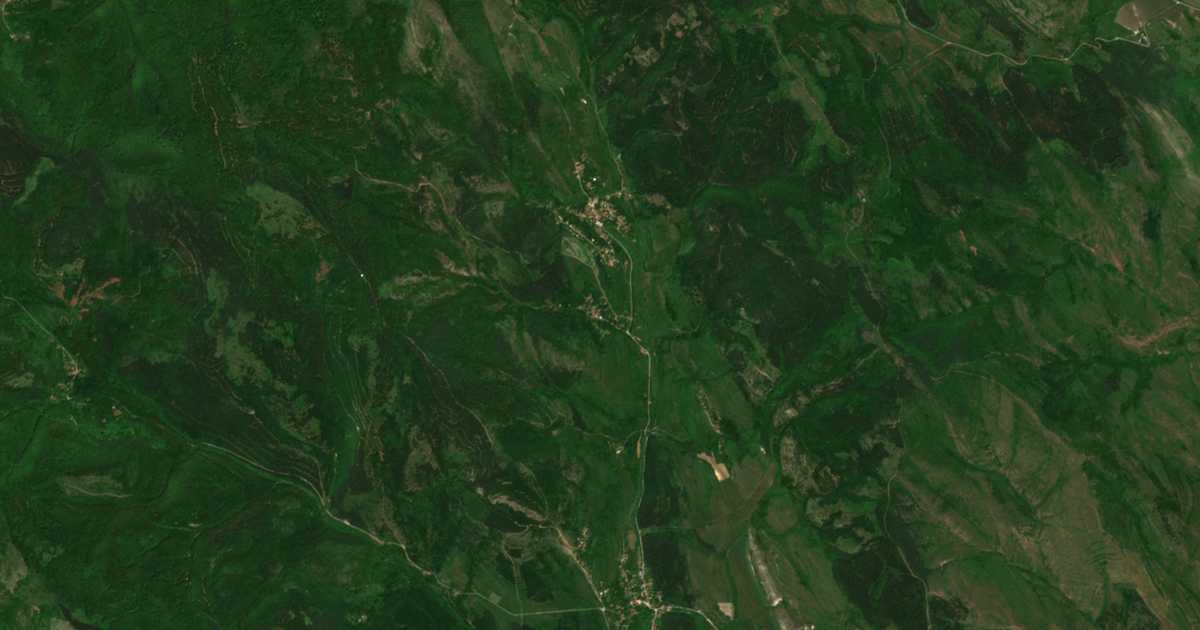 Satellitenkarte von Rǎžavec