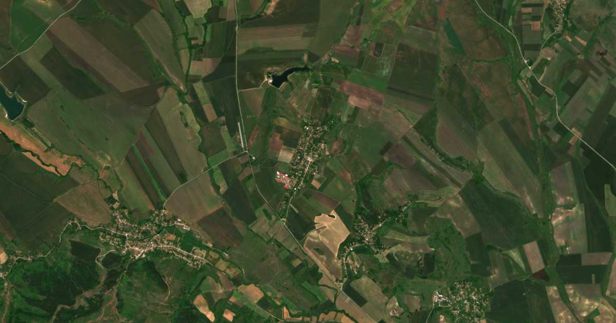 Satellitenkarte von Slakovci