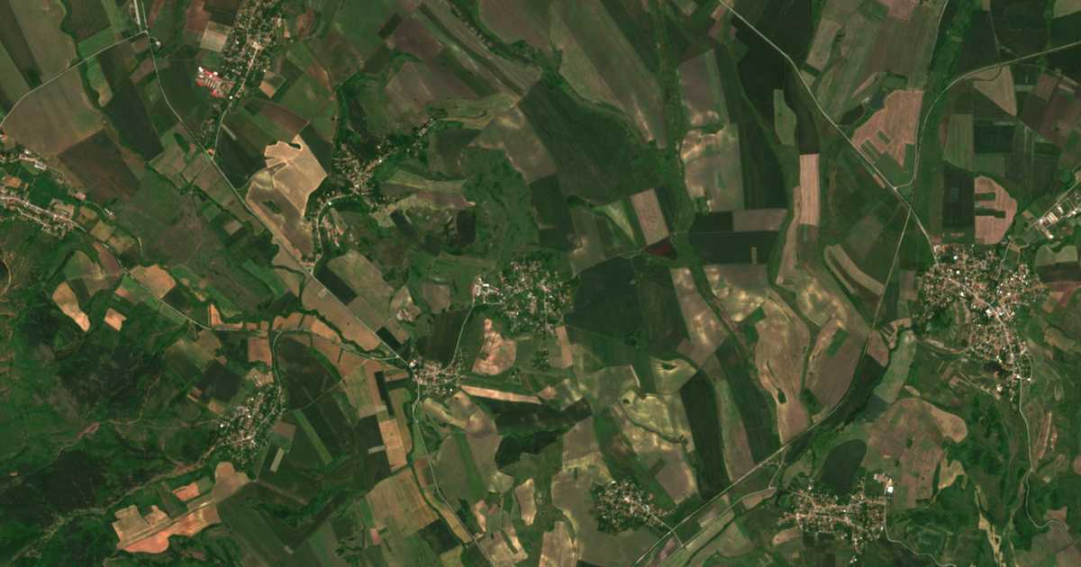Satellitenkarte von Velkovci