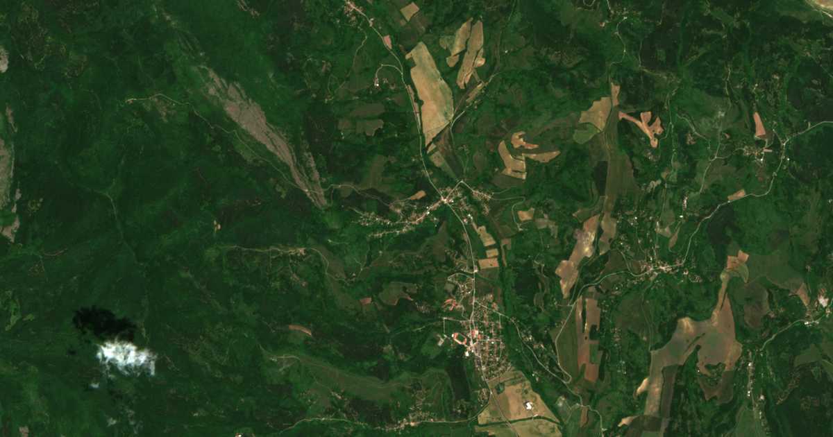 Satellitenkarte von Sirištnik