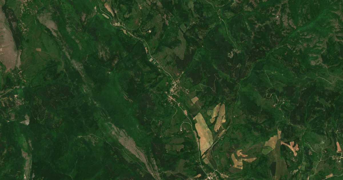 Satellitenkarte von Svetlja