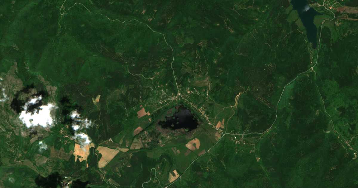Satellitenkarte von Bajkalsko