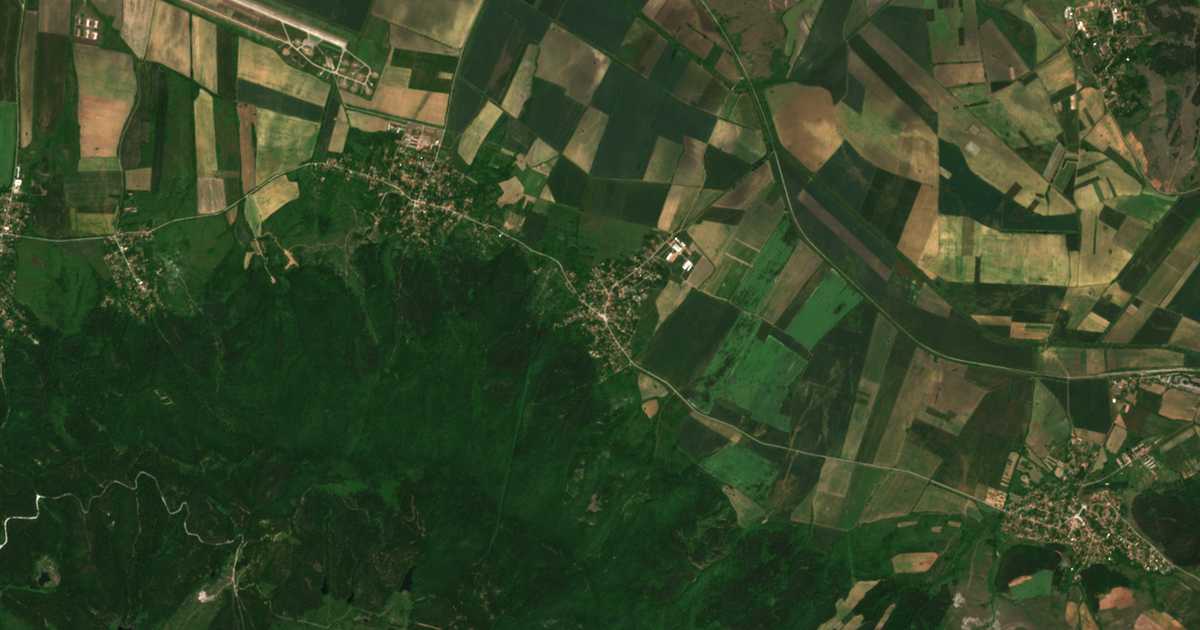 Satellitenkarte von Čukovec