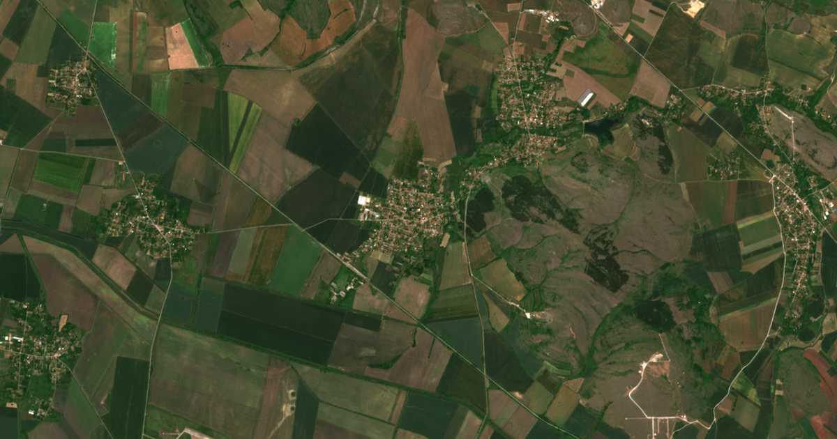 Satellitenkarte von Dolni Rakowez