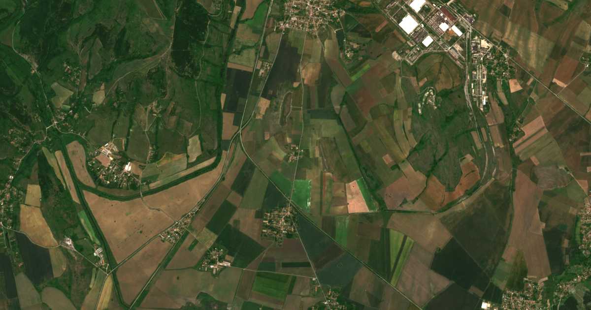 Satellitenkarte von Košarite