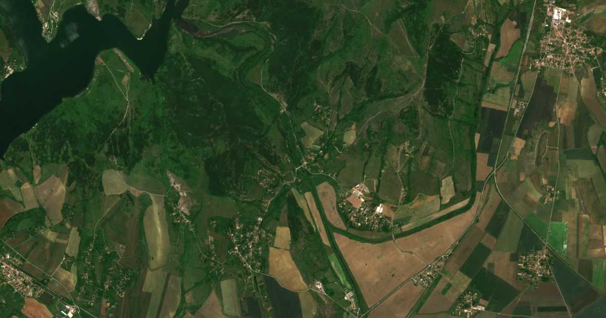 Satellitenkarte von Priboj