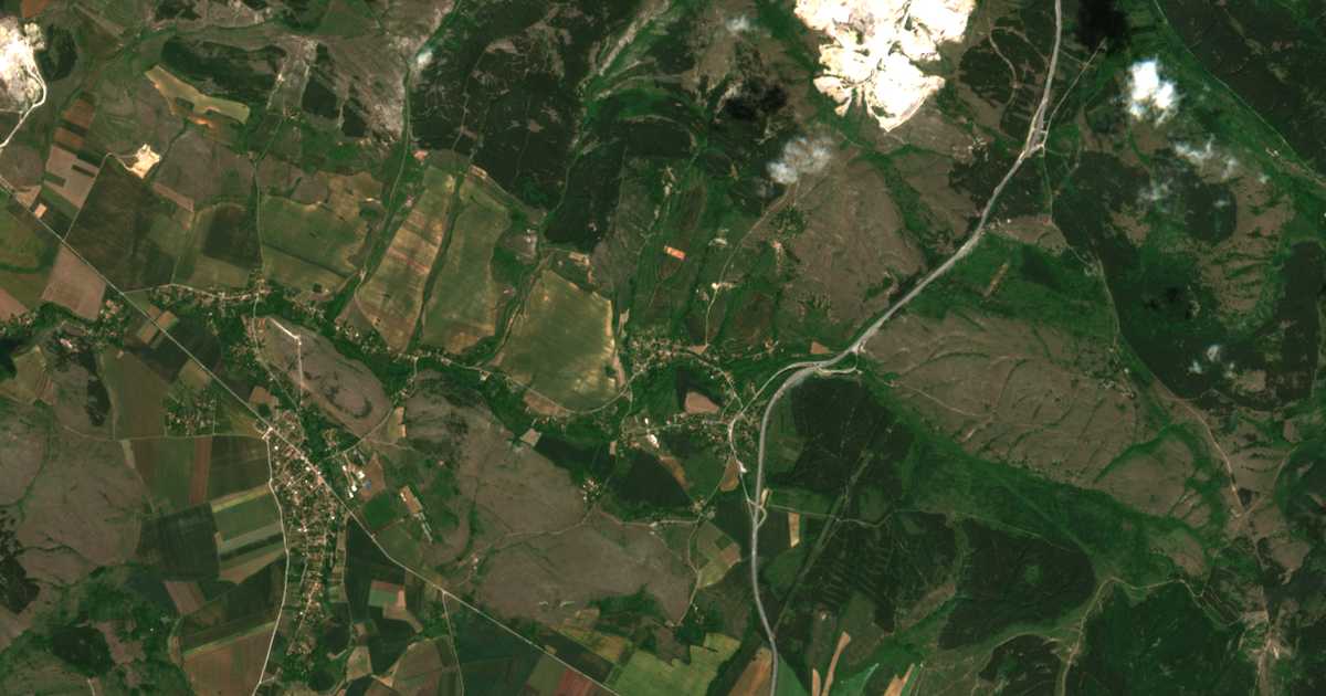 Satellitenkarte von Staro Selo