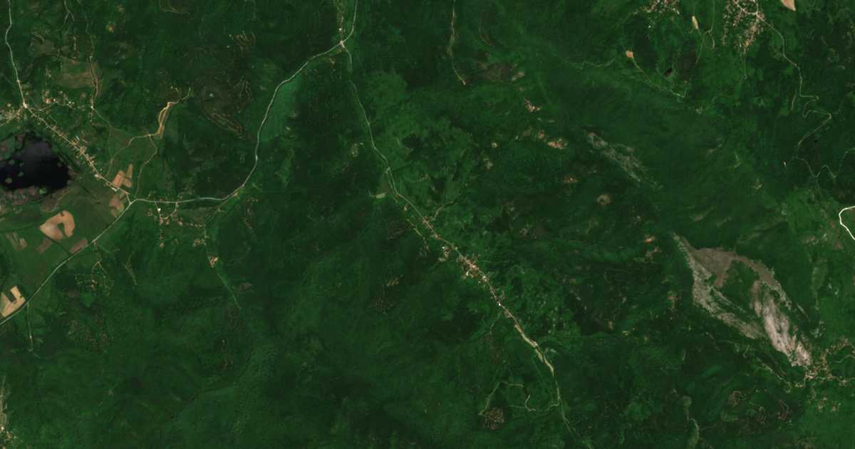 Satellitenkarte von Ugljarci