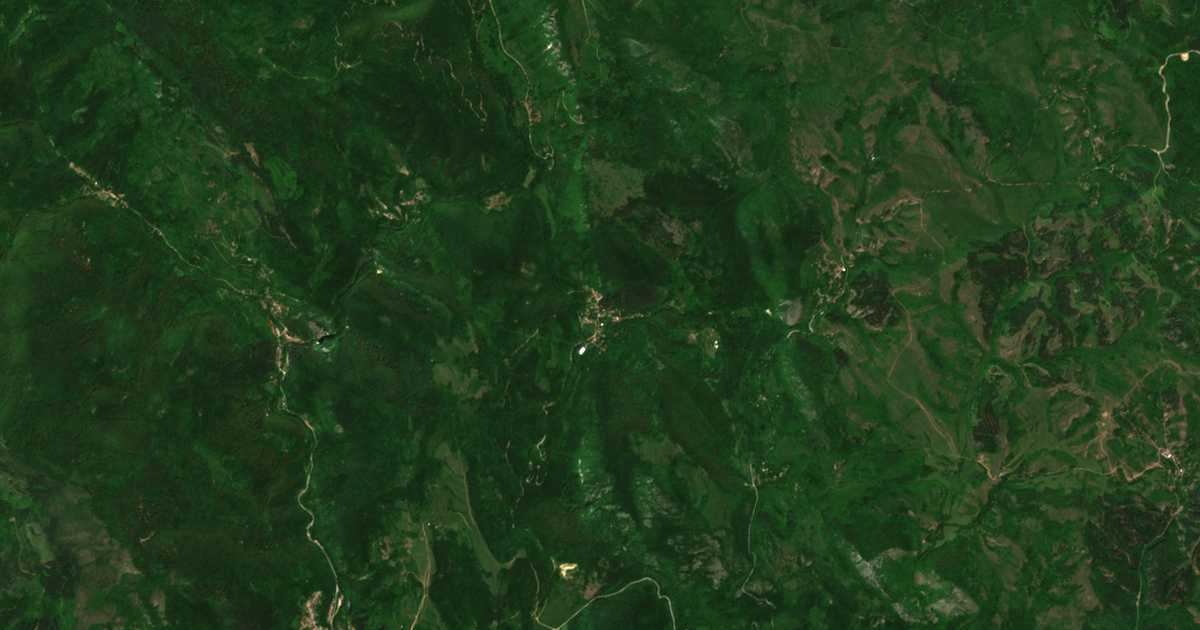 Satellitenkarte von Bankja