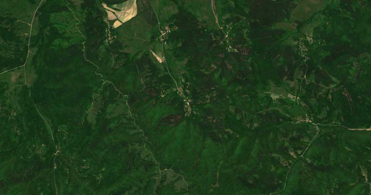 Satellitenkarte von Bohova