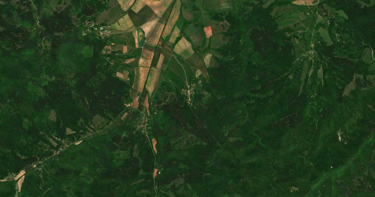 Satellitenkarte von Businci