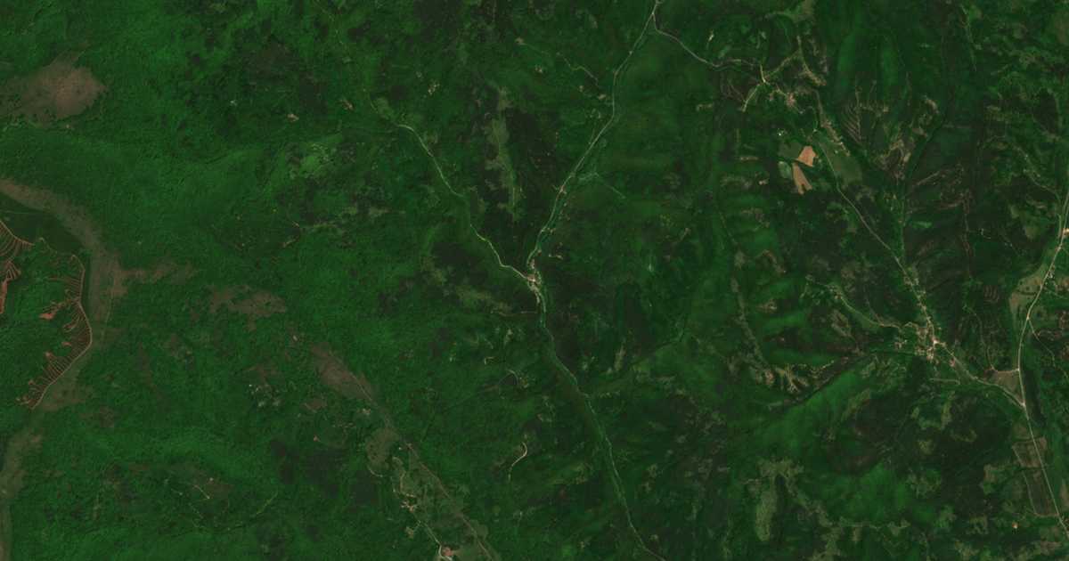 Satellitenkarte von Dolna Melna