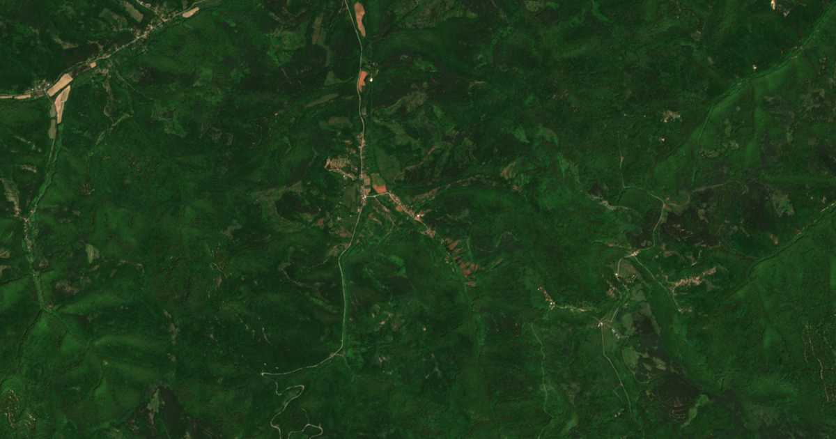 Satellitenkarte von Kožinci
