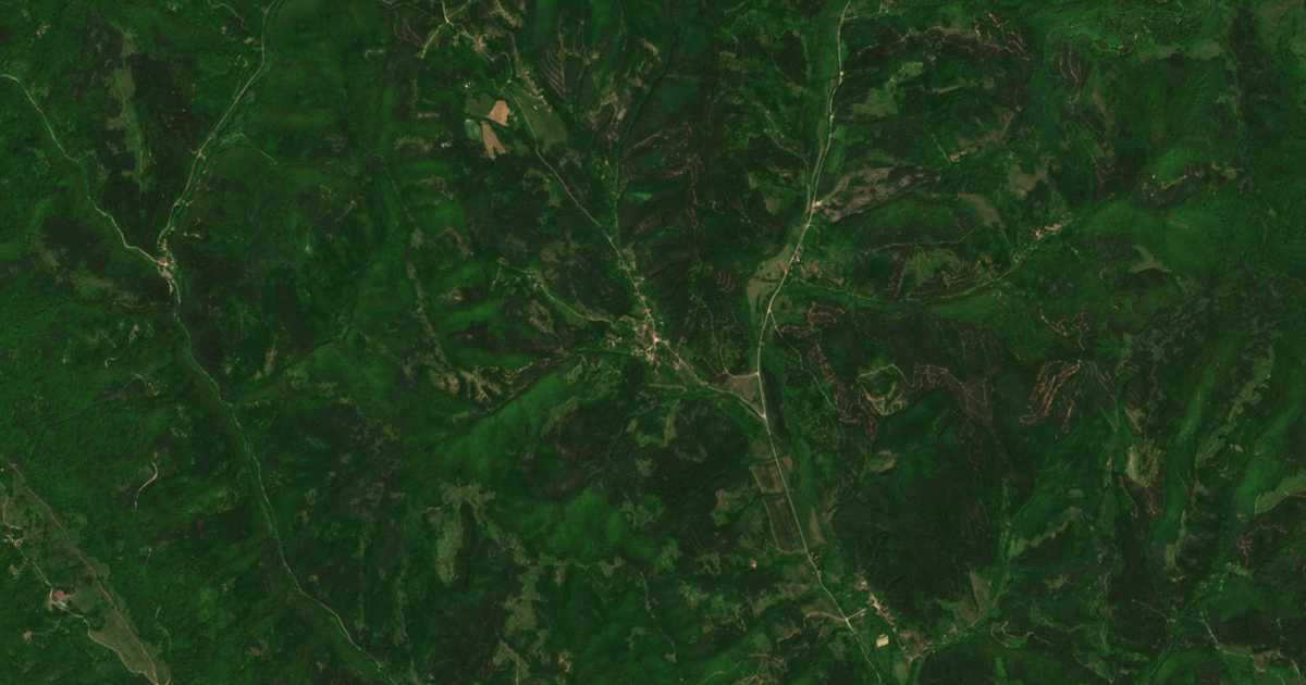 Satellitenkarte von Leva Reka