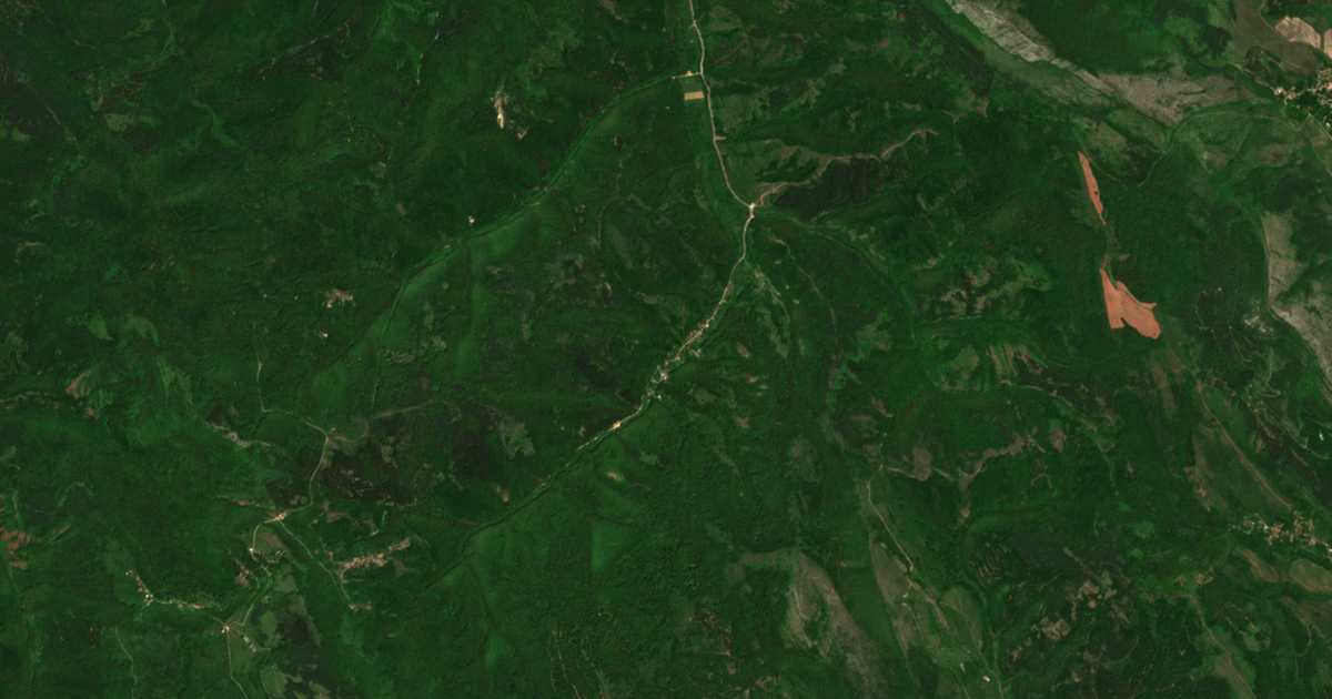 Satellitenkarte von Milkjovci