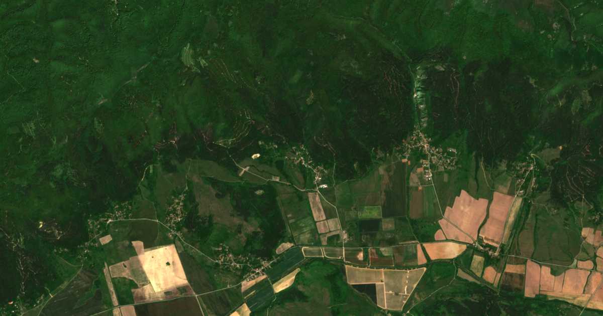 Satellitenkarte von Miloslavci