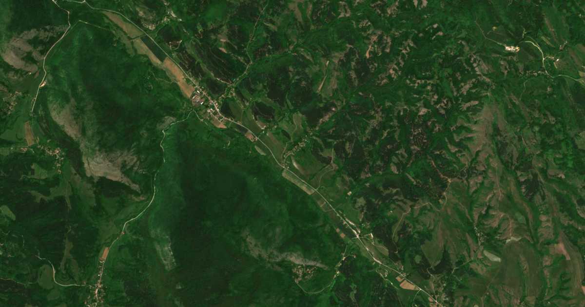 Satellitenkarte von Mraketinci