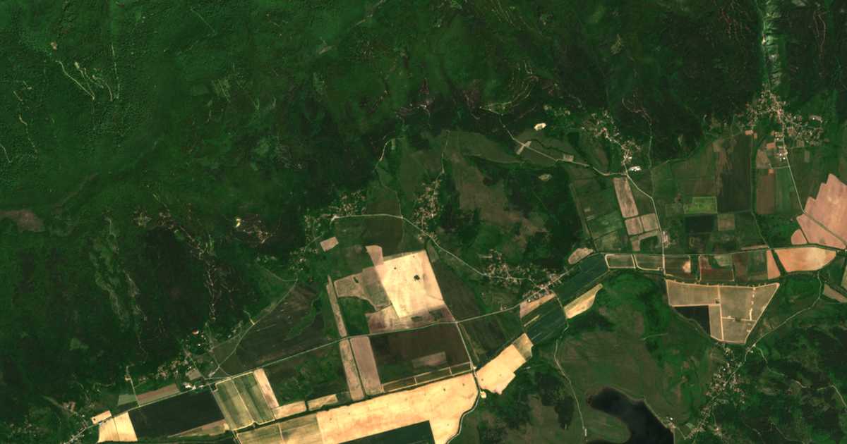 Satellitenkarte von Nasalevci