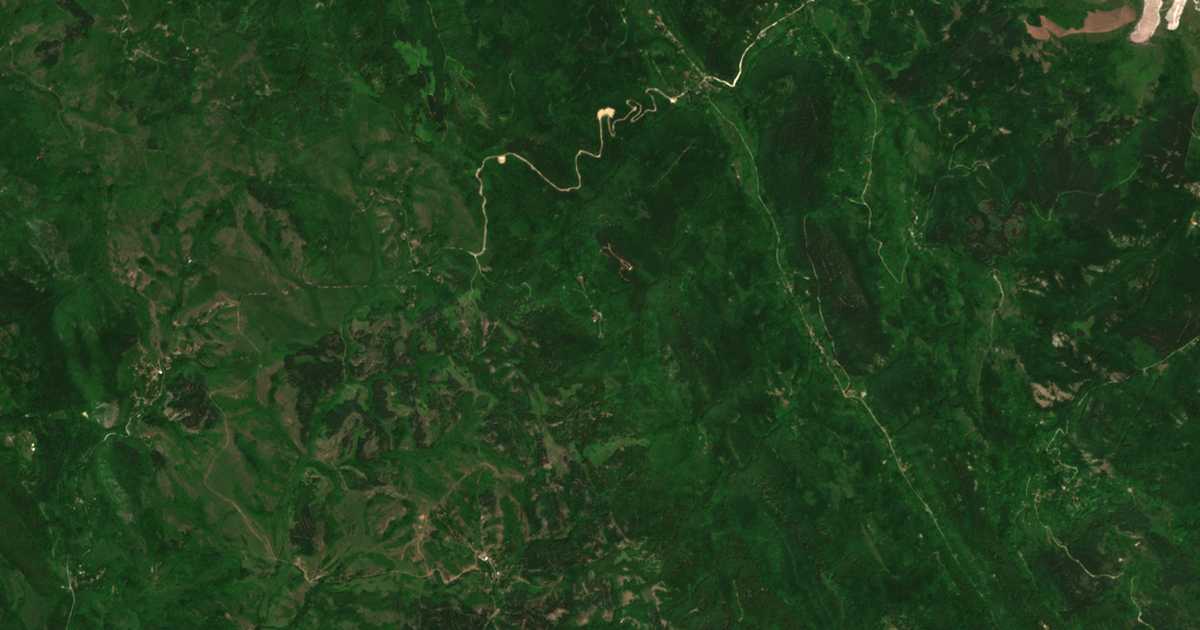 Satellitenkarte von Prodanča