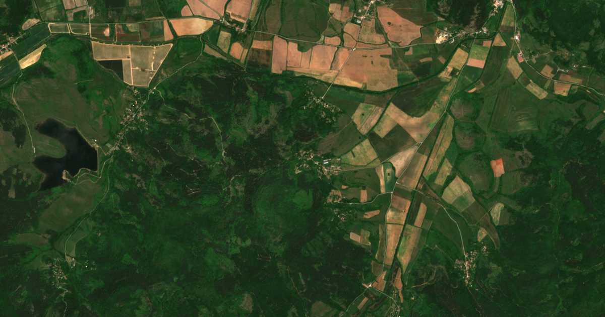 Satellitenkarte von Radovo