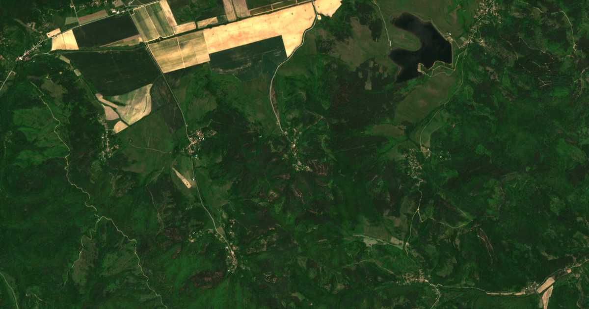 Satellitenkarte von Cegrilovci