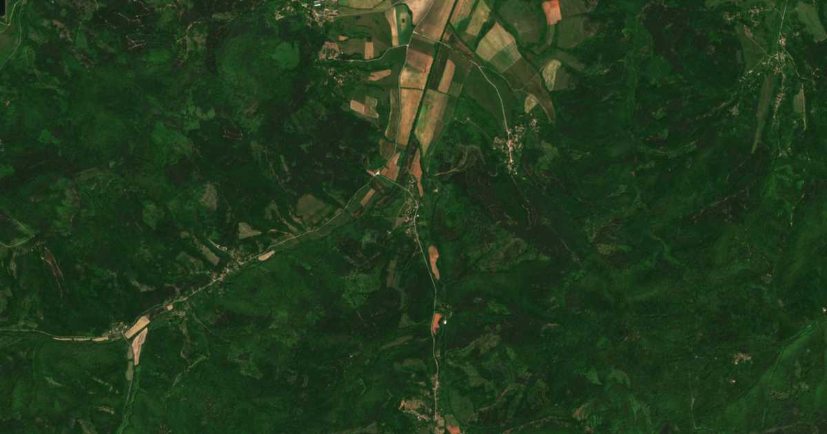Satellitenkarte von Vukan