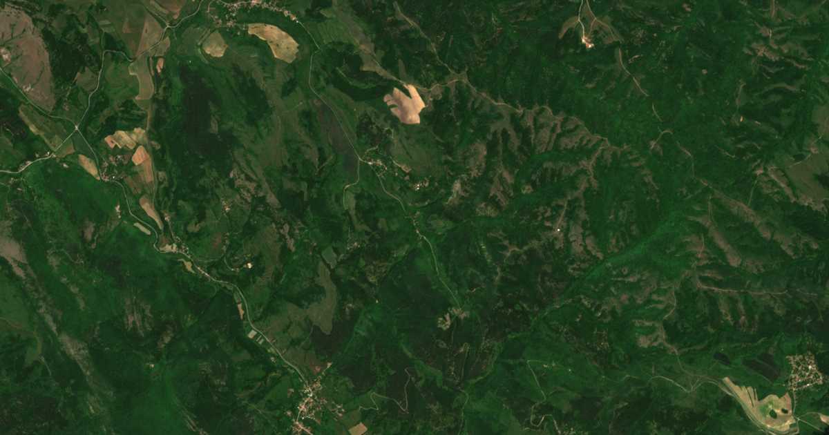 Satellitenkarte von Berende
