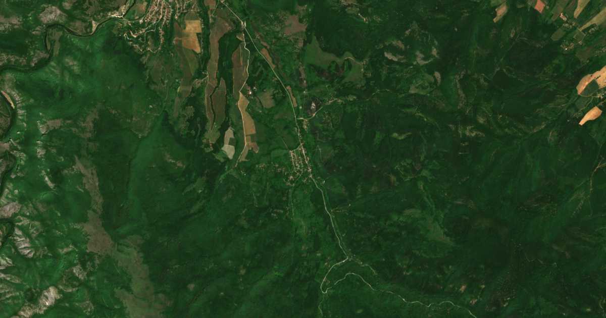 Satellitenkarte von Blatešnica