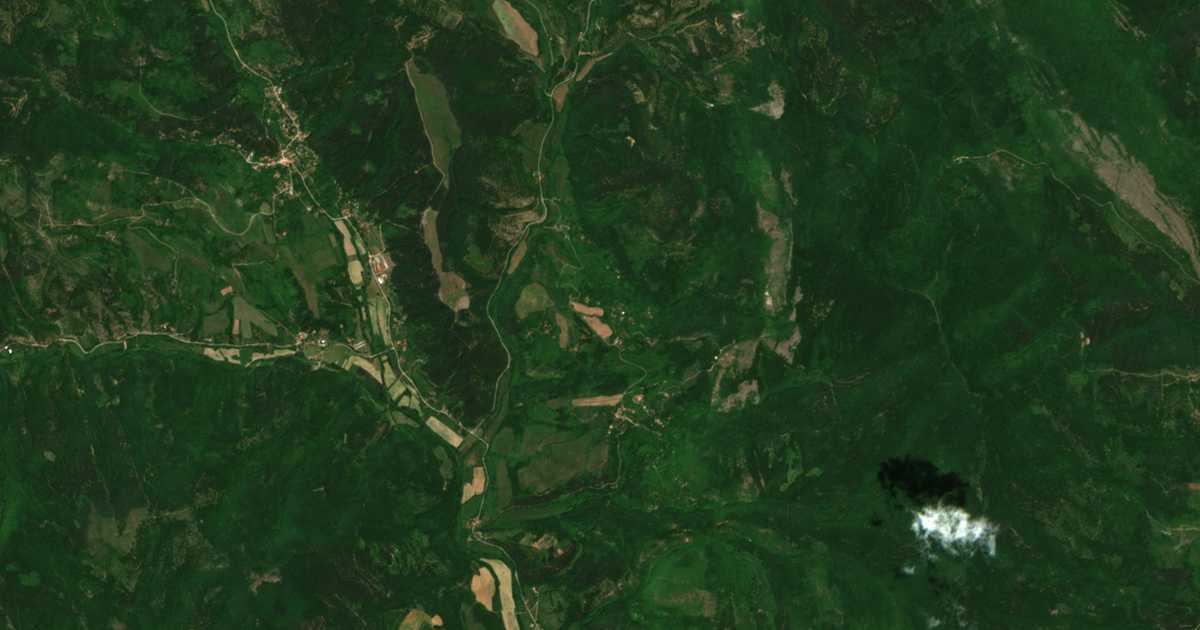 Satellitenkarte von Dolna Vrabča