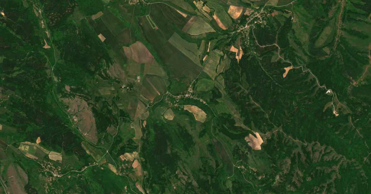 Satellitenkarte von Gabrovdol