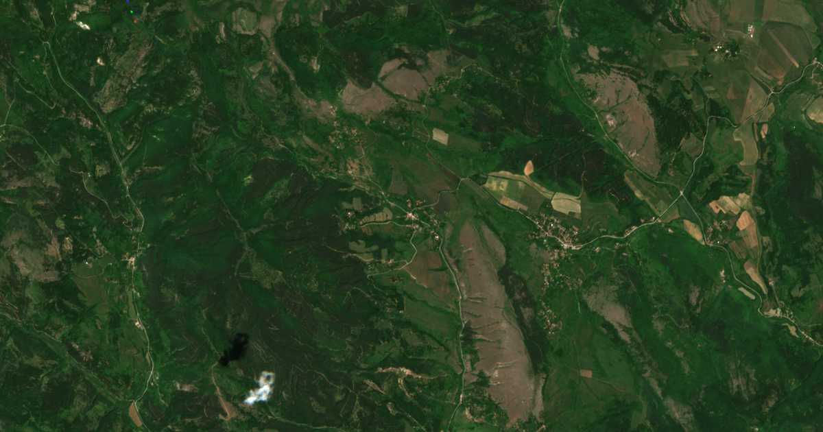 Satellitenkarte von Mureno