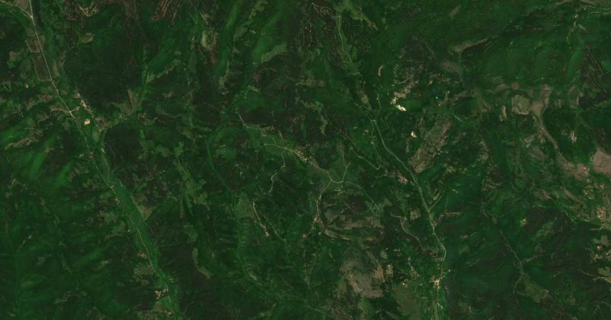 Satellitenkarte von Odranica