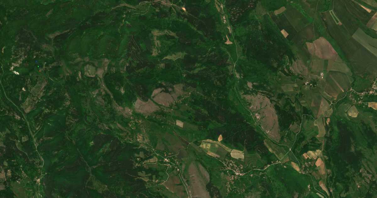 Satellitenkarte von Padine