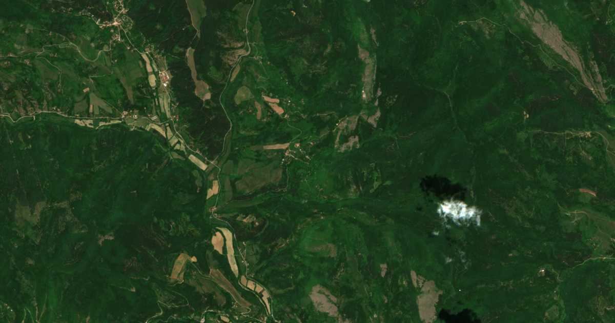 Satellitenkarte von Smirov dol