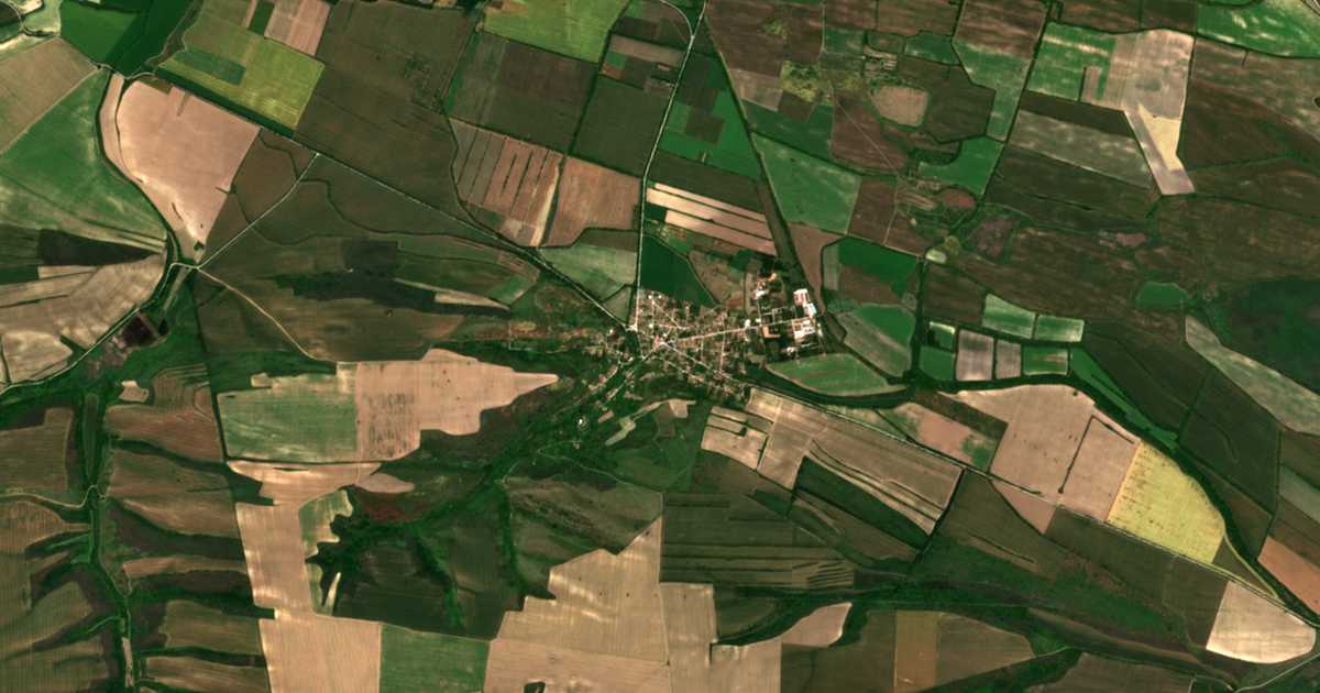Satellitenkarte von Dekov