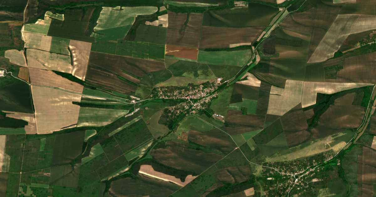Satellitenkarte von Petokladenci