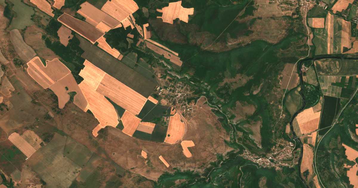 Satellitenkarte von Breste
